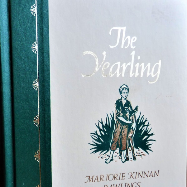 The Yearling Book by Marjorie Kinnan Rawling, Classic Literature The Yearling, Reader's Digest 1993 Edition The Yearling Classic Book