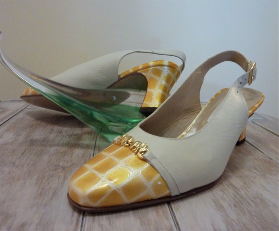 yellow valentino shoes