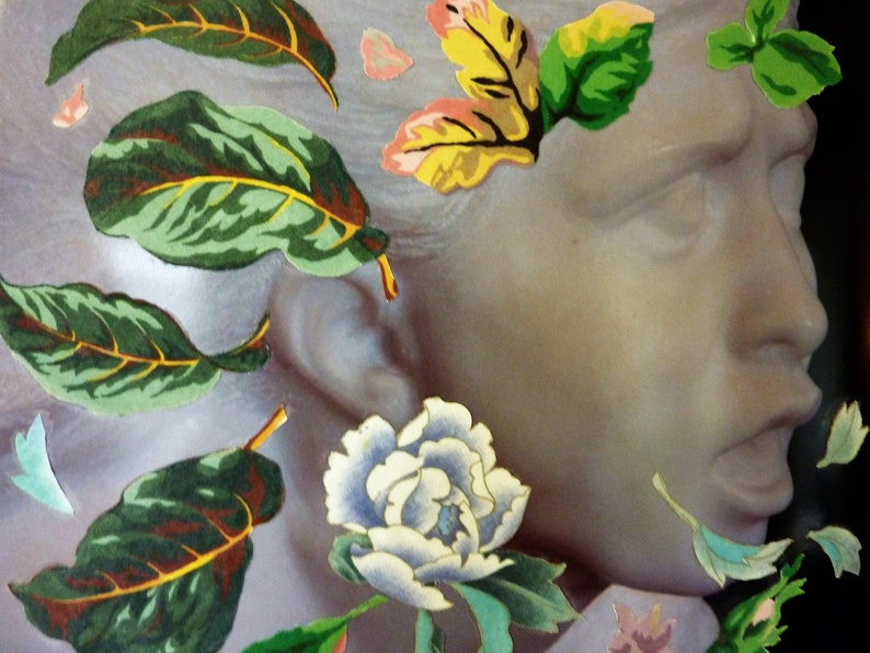Kim Jones Mythology Wall Art Mother Nature Original Mixed Media Photography /& Fabric Collage 11 x 14 Canadian Artist