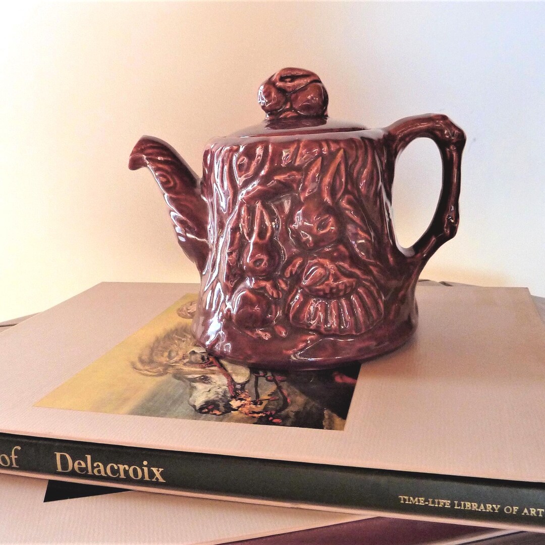 Evangeline Ware Bunny Rabbit Teapot: Canuck Pottery, Canadian Art - Etsy