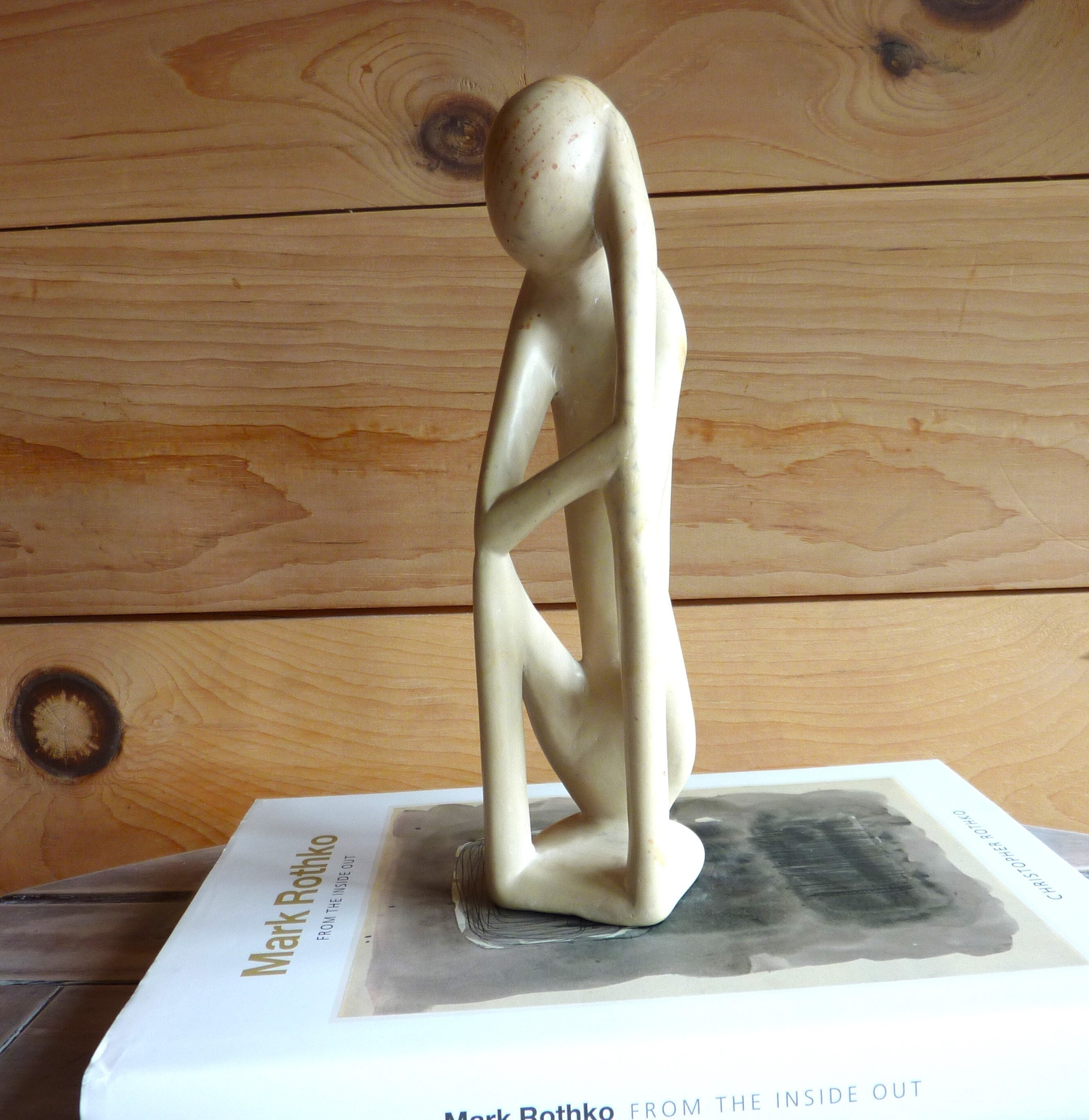 Soapstone thinker - Etsy 日本