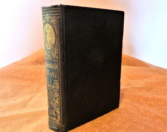 The Poems of Goethe (1888) - Ornate Victorian Antique Poetry Book