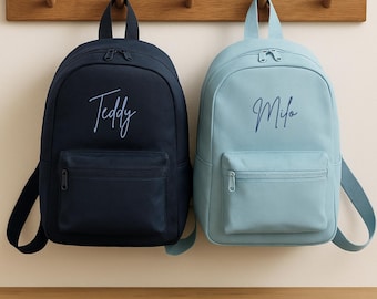 Personalised Name Junior Mini Backpack - Children's Backpack - Kid's School Bag