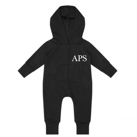 personalised baby fleece onesie