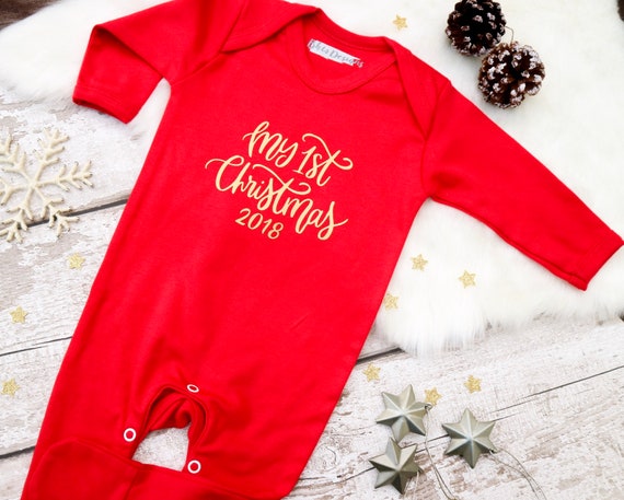 My First Christmas 2020 Baby Bodysuit 