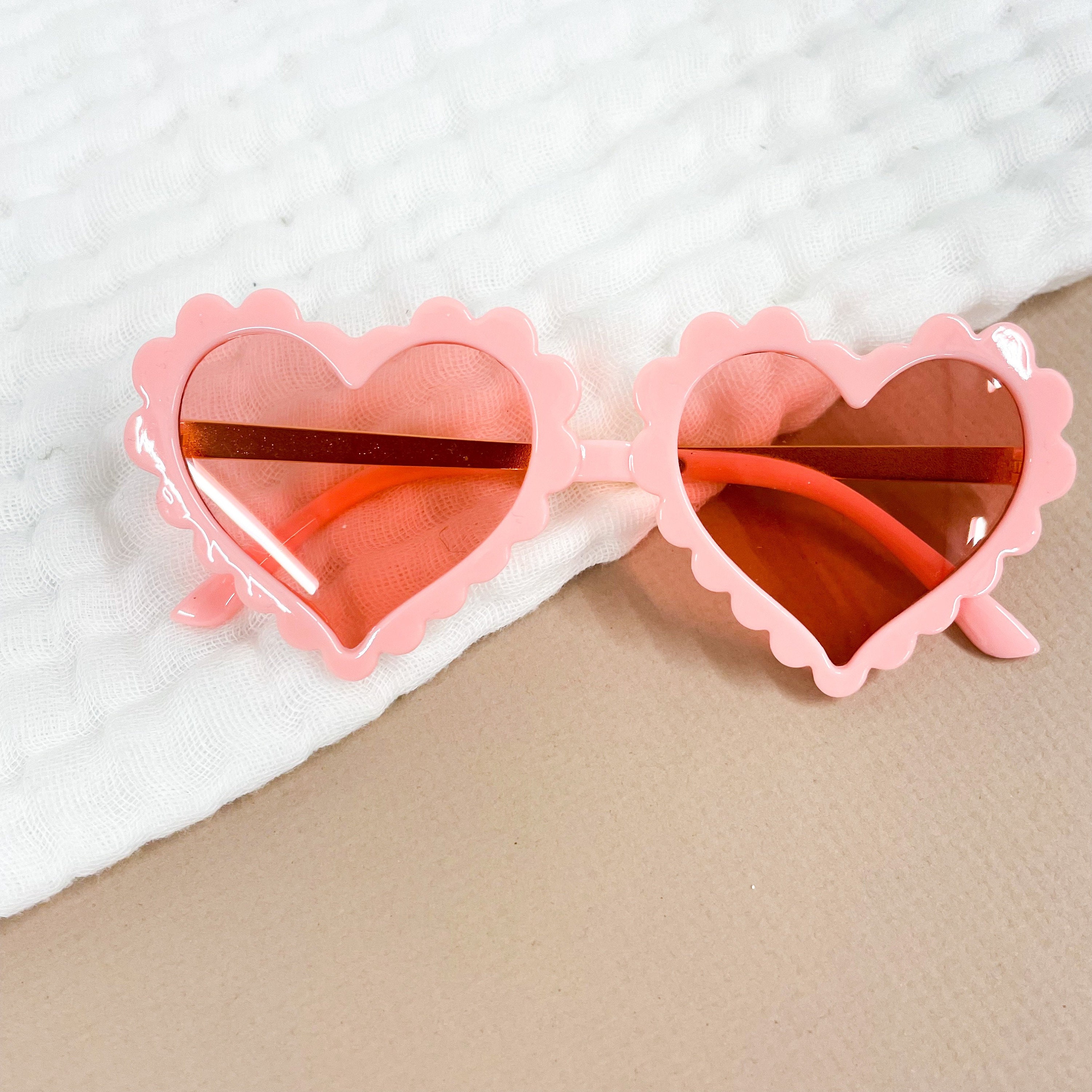 Kid's Heart Sunglasses UV 400 Protection Etsy UK