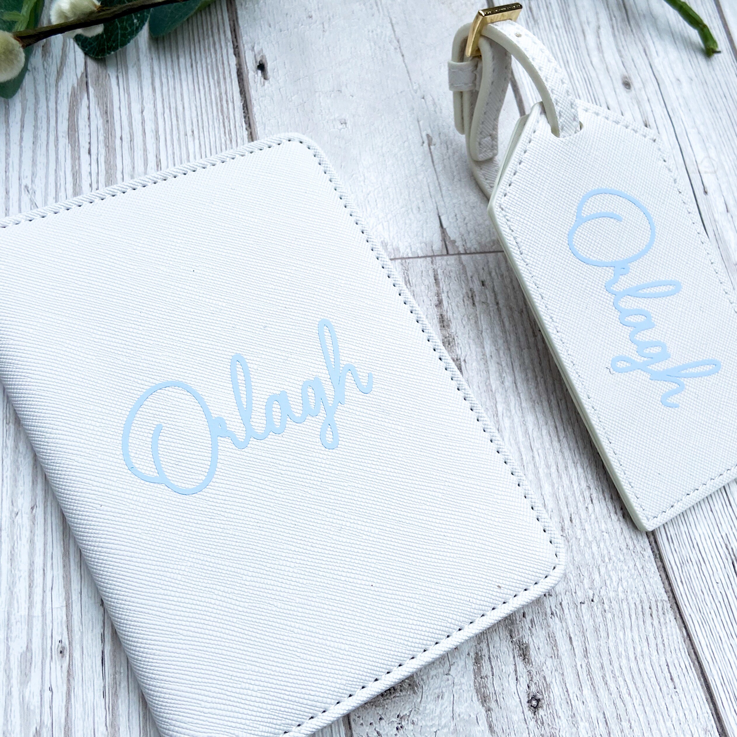 Personalised Name Passport Cover and Luggage Tag Gift For Etsy