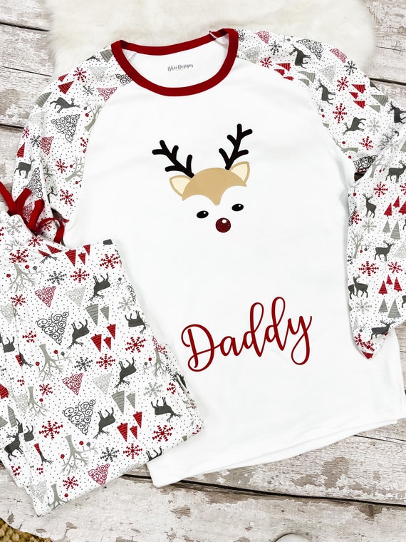 Mens reindeer pyjamas new arrivals