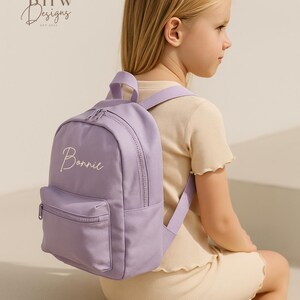 Personalised Name Junior Mini Backpack - Children's Backpack - Kid's School Bag image 6
