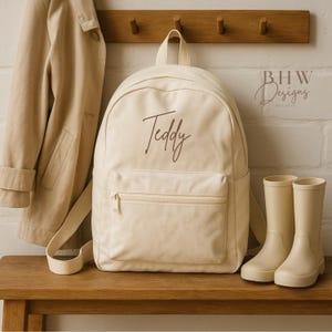 Personalised Name Junior Mini Backpack - Children's Backpack - Kid's School Bag