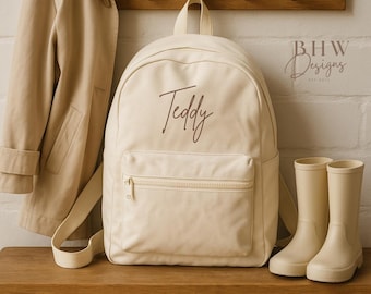 Personalised Name Junior Mini Backpack - Children's Backpack - Kid's School Bag