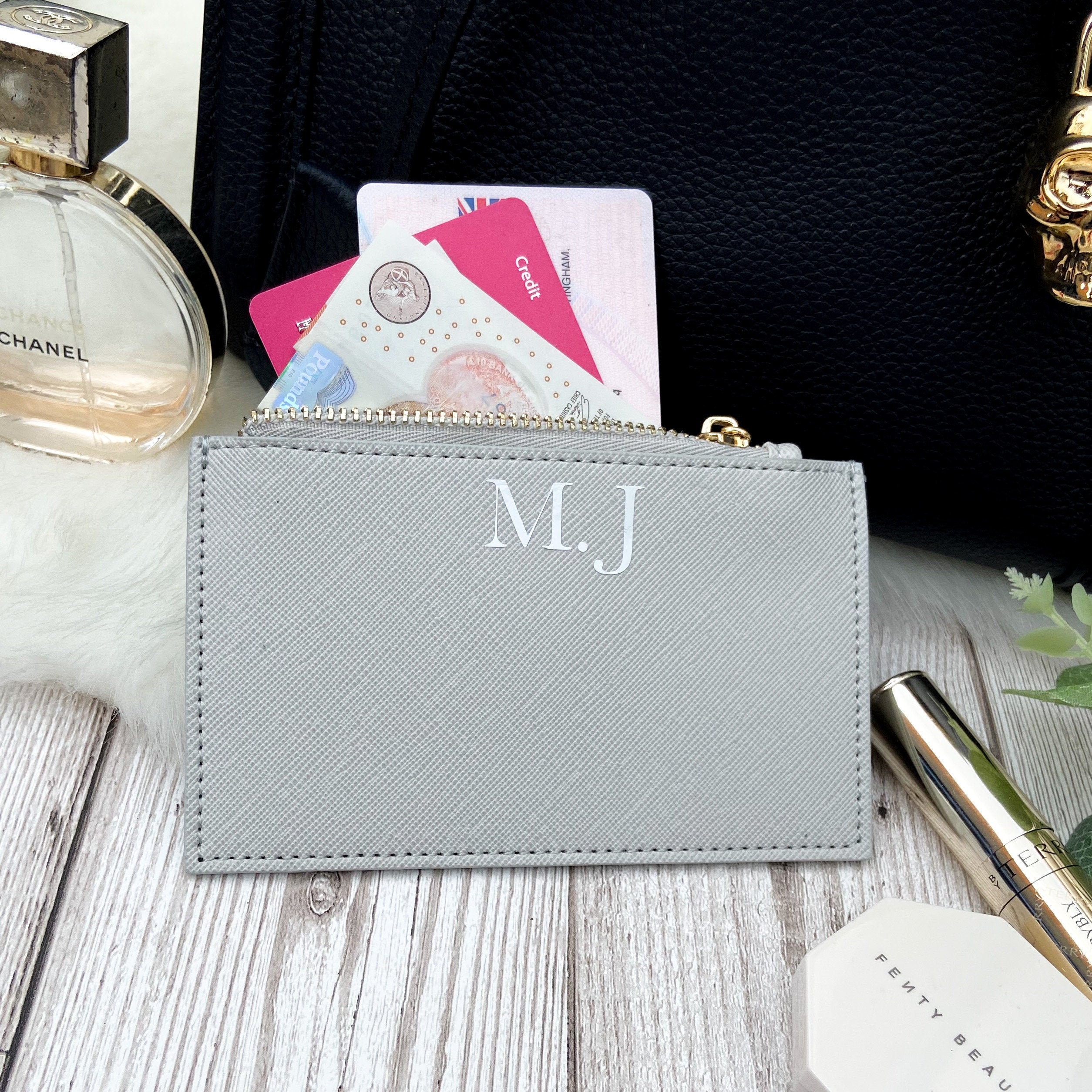 PERSONALISED Purse, Gift for Her, Personalised PU Purse, Initial Purse,  Initial Wallet, Personalised Name Purse, Gift for Friend - Etsy