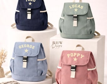 Personalised Kid's Adventure junior Backpack - Children's School weekend Holiday Bag