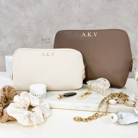 Personalised beauty bag sale
