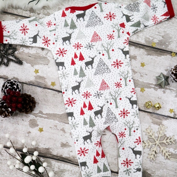 Personalised christmas baby clothes sales