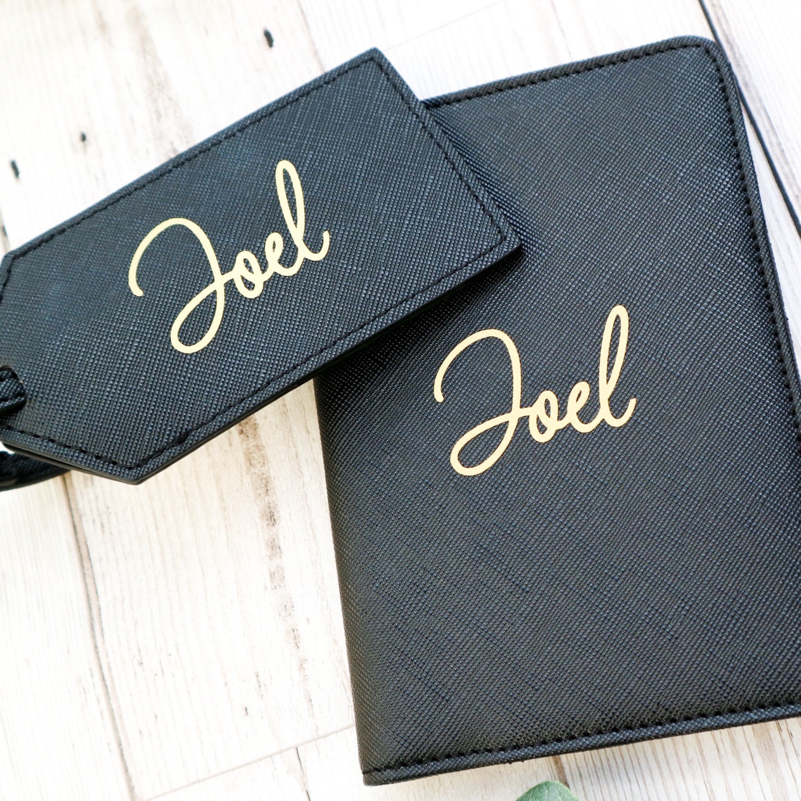 Personalised Name Passport Cover and Luggage Tag Gift for Etsy