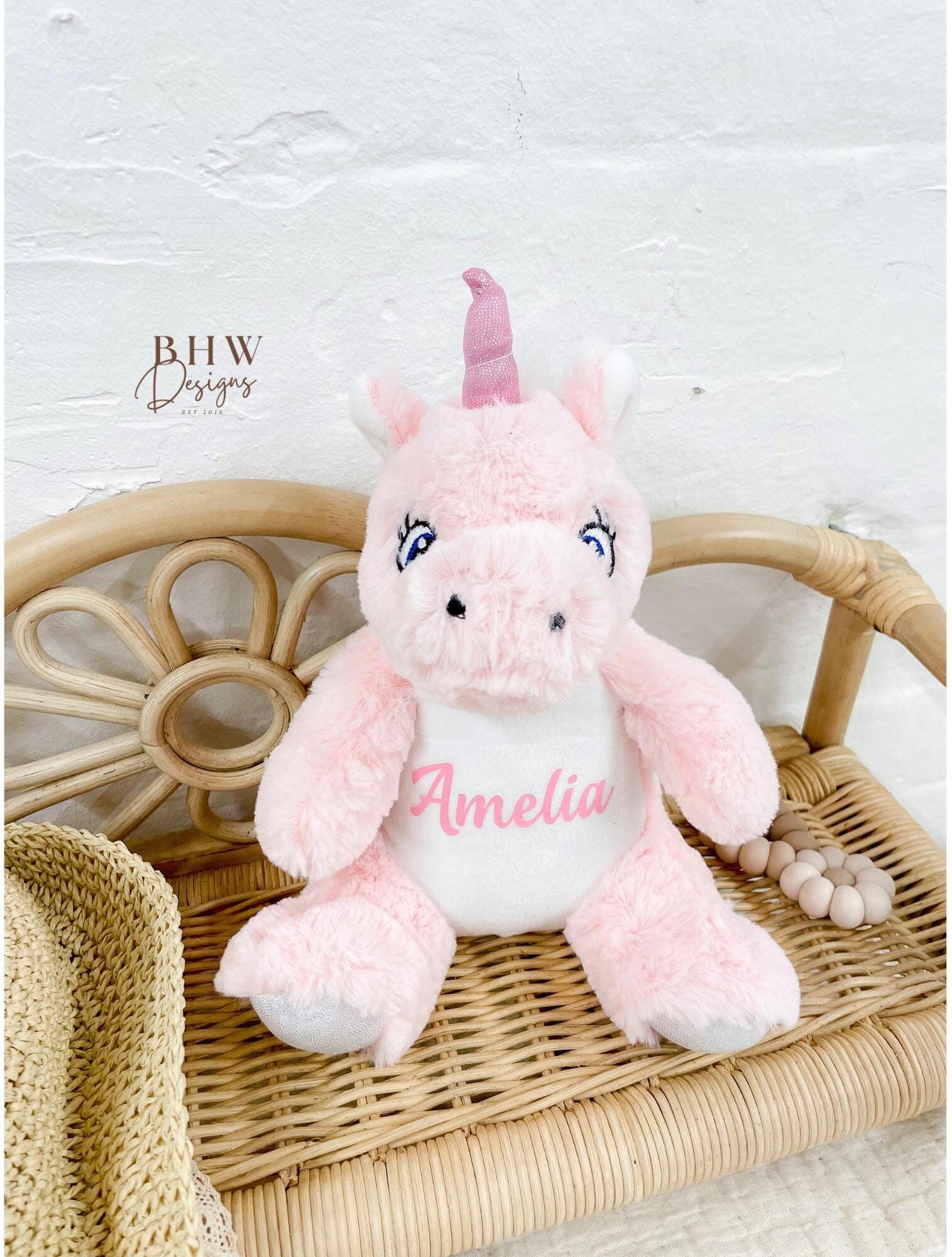 Unicornio De Peluche NICI Creamy Pink De 45 Cm | Suave Y Ecológico Con Material Reciclado | Regalo Para Niños Y Adultos