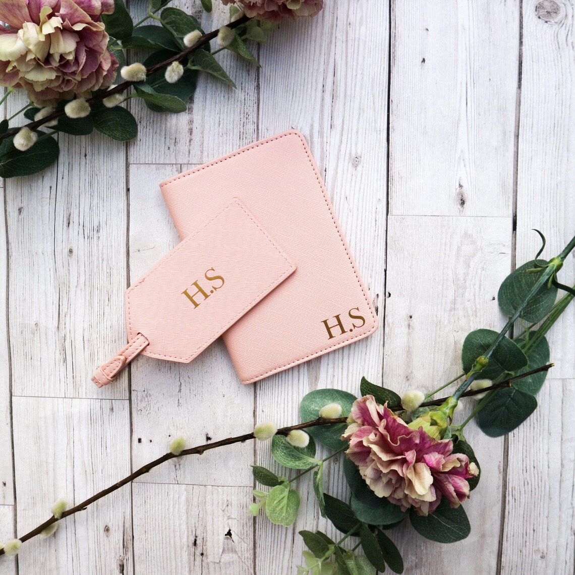 Personalised Initial Passport Cover and Luggage Tag Gift Etsy