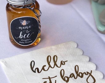Honey Jar Wedding Favors - Wedding Favors for Guests - Bridal Shower Favors - Baby Shower Favor - Birthday Party Favor - Wedding Favor Honey