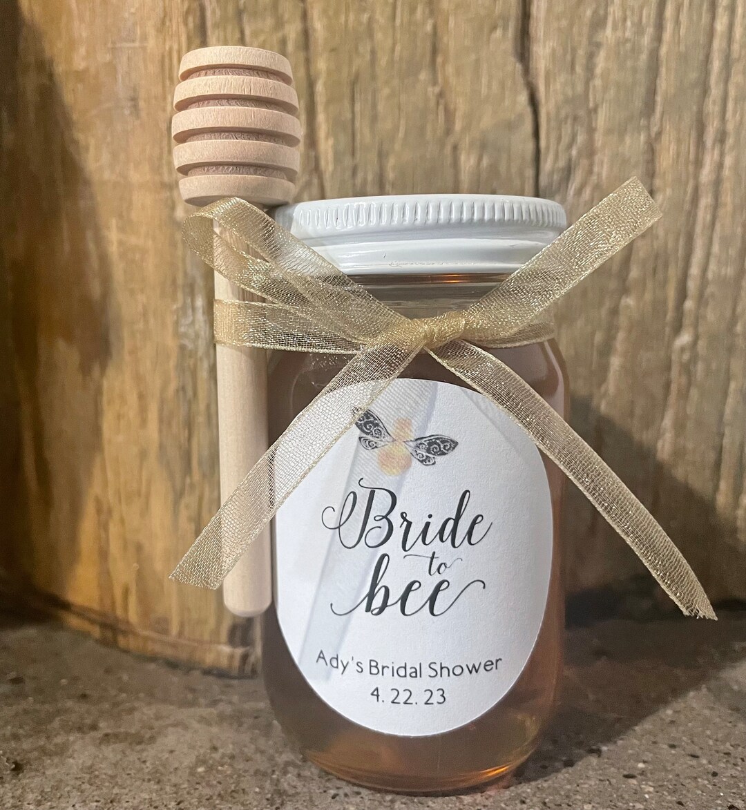 Honey Wedding Favors, Bee Themed Bridal Shower, Honey Bridal Shower