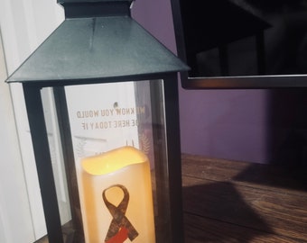 Remembrance Lantern/Personalized Lantern/Memory Lantern/Memorial Lantern/Legacy Lantern/Memorial Gift/In Loving Memory/In Memory Of/Pet Loss