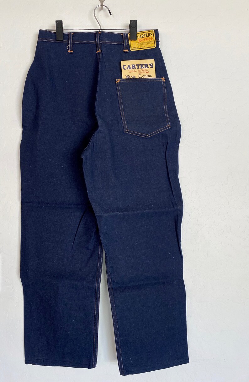 Deadstock 50s Carter's Side Zip Denim Carpenter/ Painter ...