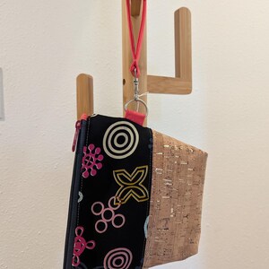Cork Bottomed Makeup Bag