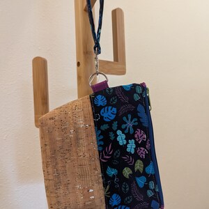 Cork Bottomed Makeup Bag