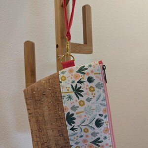 Cork Bottomed Makeup Bag
