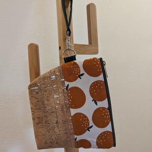 Cork Bottomed Makeup Bag
