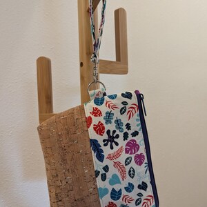 Cork Bottomed Makeup Bag