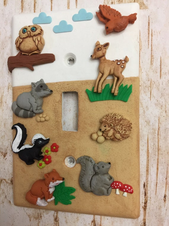 forest animal nursery decor