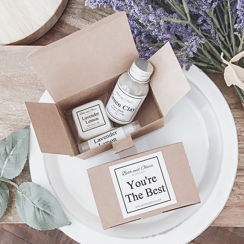 Mini Youre the Best Gift Set Body Care Best Friend Gift Etsy