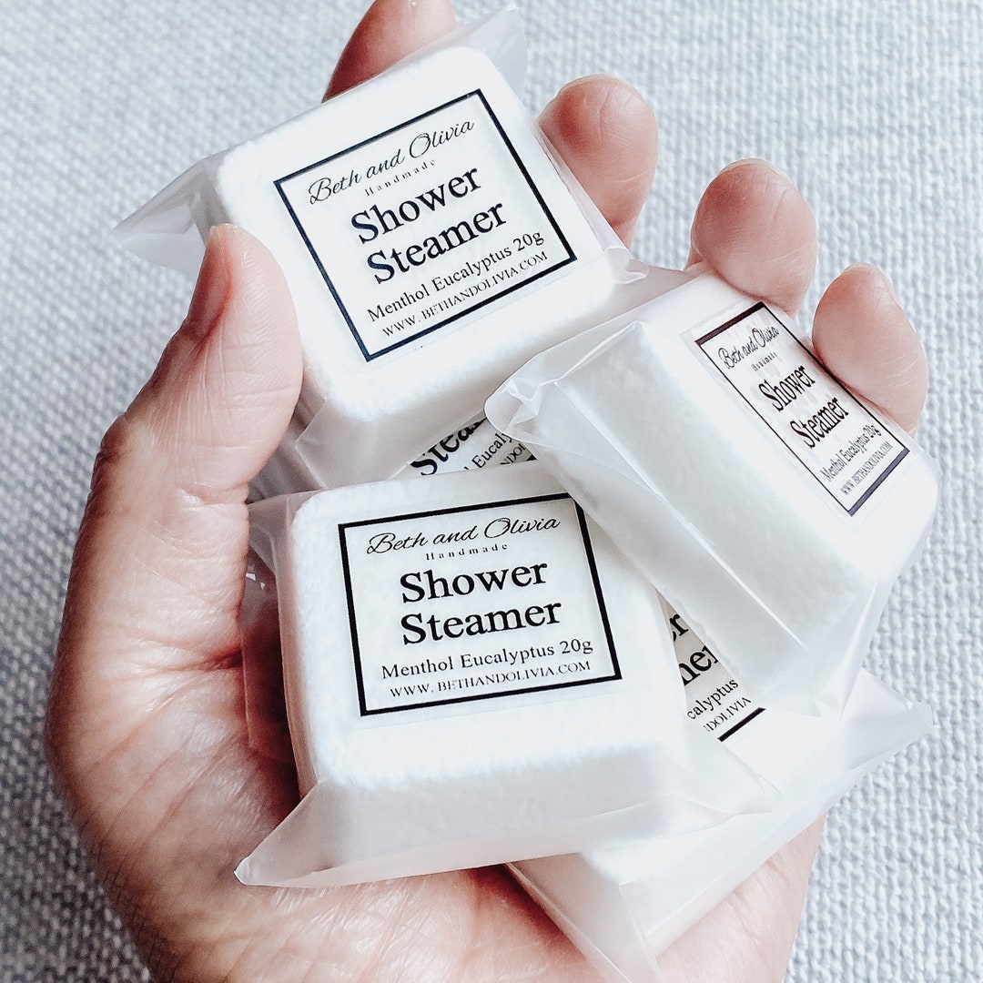 Mini Menthol Eucalyptus Shower Steamers, Shower Steamers, Shower Cube