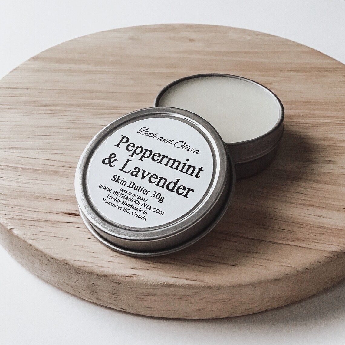 Peppermint & Lavender Skin Butter insect bite balm itch Etsy