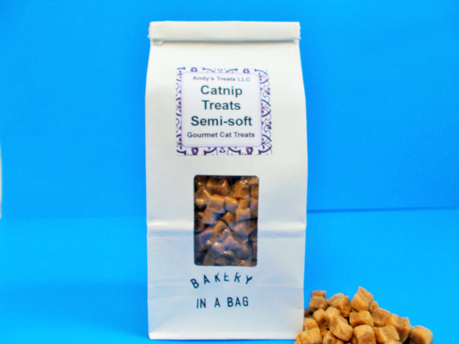 Catnip Cat Treats Bakery freshness sealed in every bag. 3 Etsy