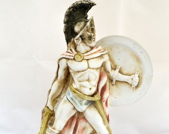 Leonidas Spartan King Warrior Hero sculpture statue (25cm height)