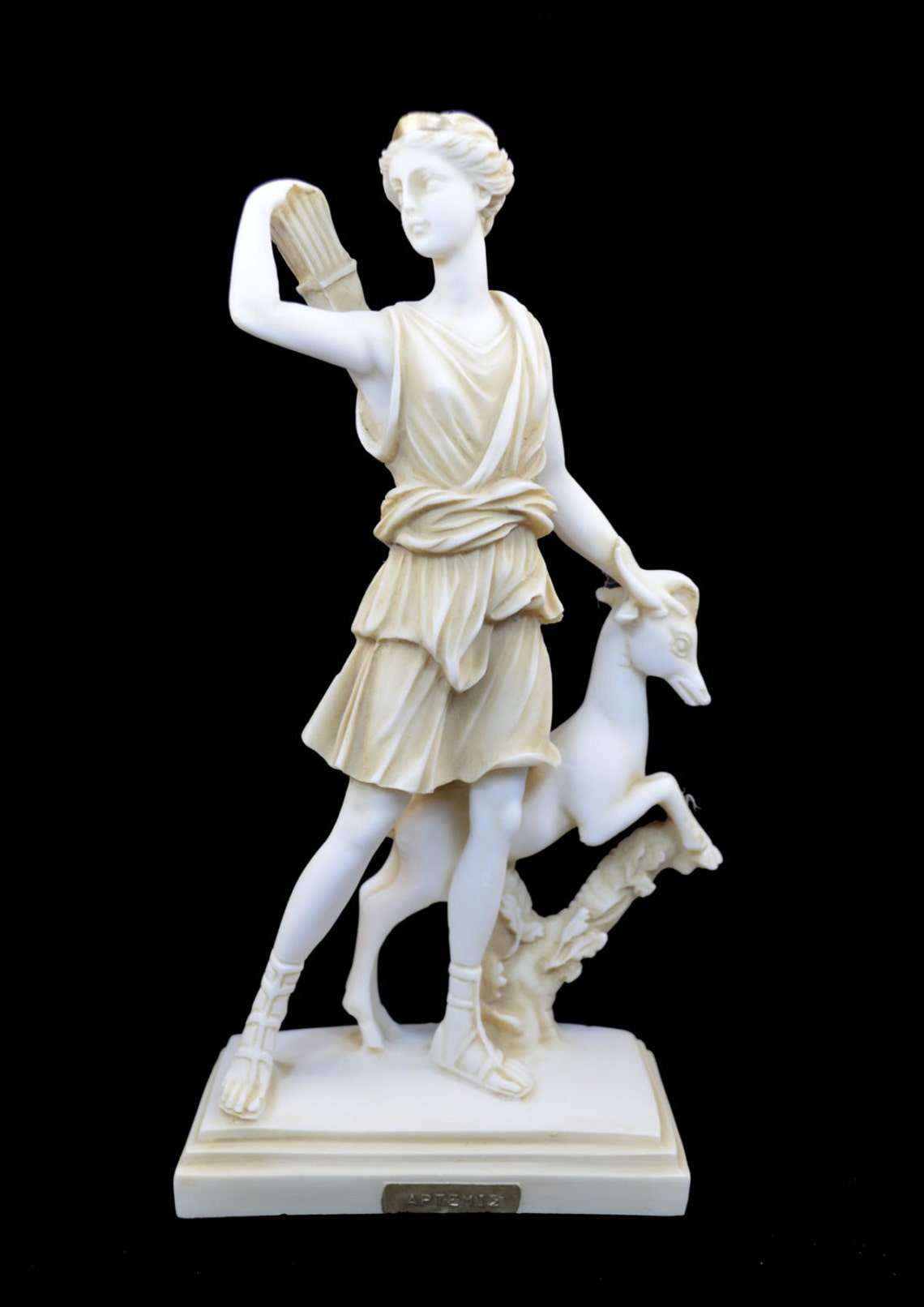 Diana Artemis Alabaster Skulptur Statue antike griechische Etsy