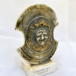 Achilles Shield miniature sculpture image 5