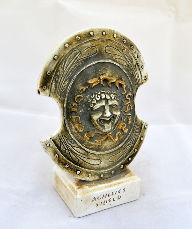 Achilles Shield miniature sculpture image 5