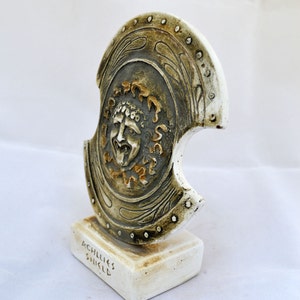 Achilles Shield miniature sculpture image 2