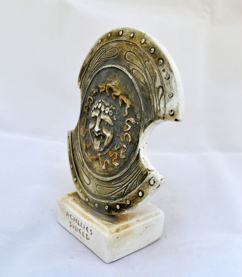 Achilles Shield miniature sculpture image 2