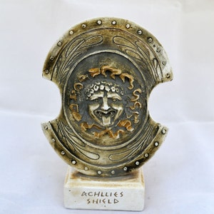 Achilles Shield miniature sculpture image 1