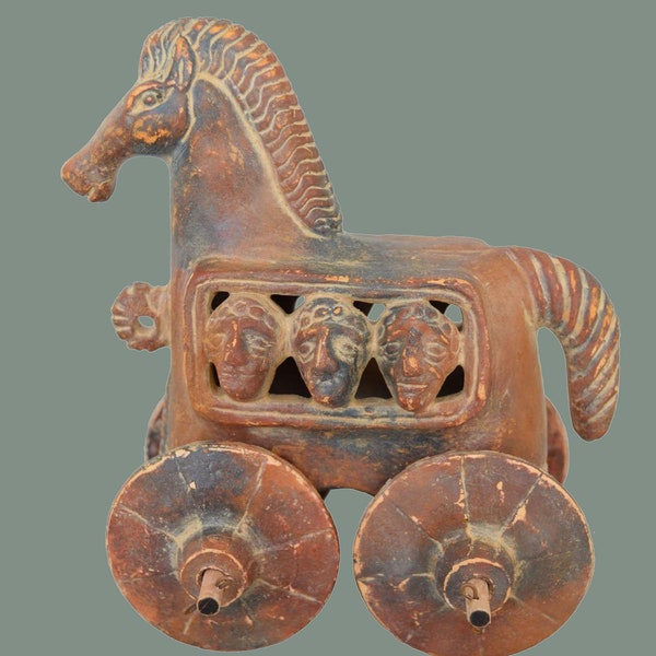 Trojan Horse reproduction artifact High quality Sculpture