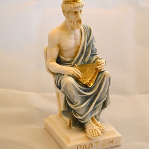 Plato, 427 - 347 BC, Greek Philosopher, Portrait, Bust Stock Photo