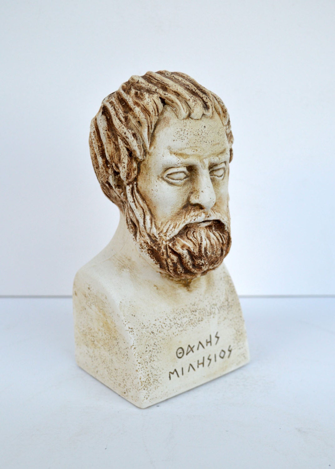  Thales of Miletus Bust Statue - The First Philosopher - Seven  sages of Antiquity : Home & Kitchen