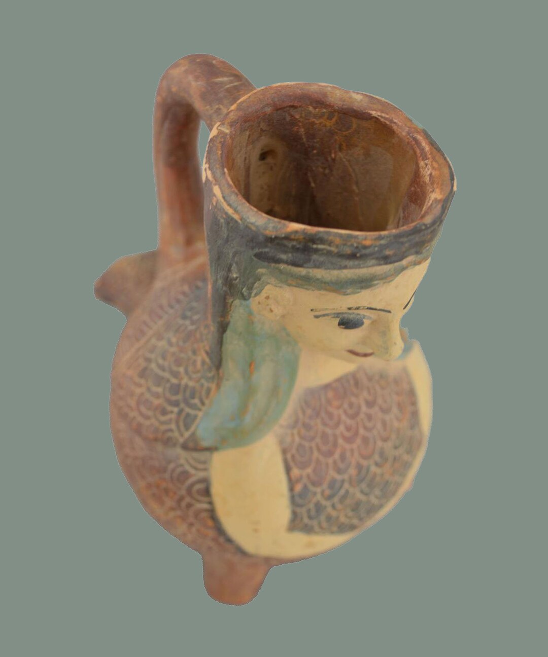 Siren Vase Reproduction Artifact High Quality Sculpture Etsy Australia