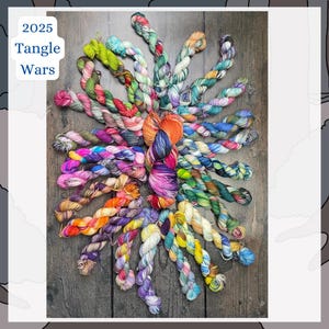 Vorbestellung 2026 für den handgefärbten Garn-Adventskalender (Chunky, DK, Sock Weight)