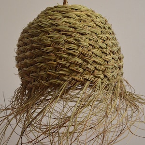 Small Bowl Form Woven Lampshade made with love " worldwild delivery"