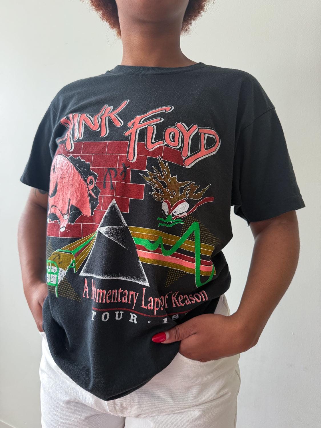 Vintage Pink Floyd Concert Shirt 1987 - Etsy